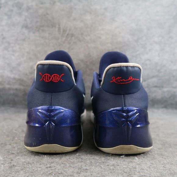 Nike Kobe Shoes Youth 7 Sneakers AD Midnight Navy Athletic Basketball Sport Blue - Picture 5 of 13